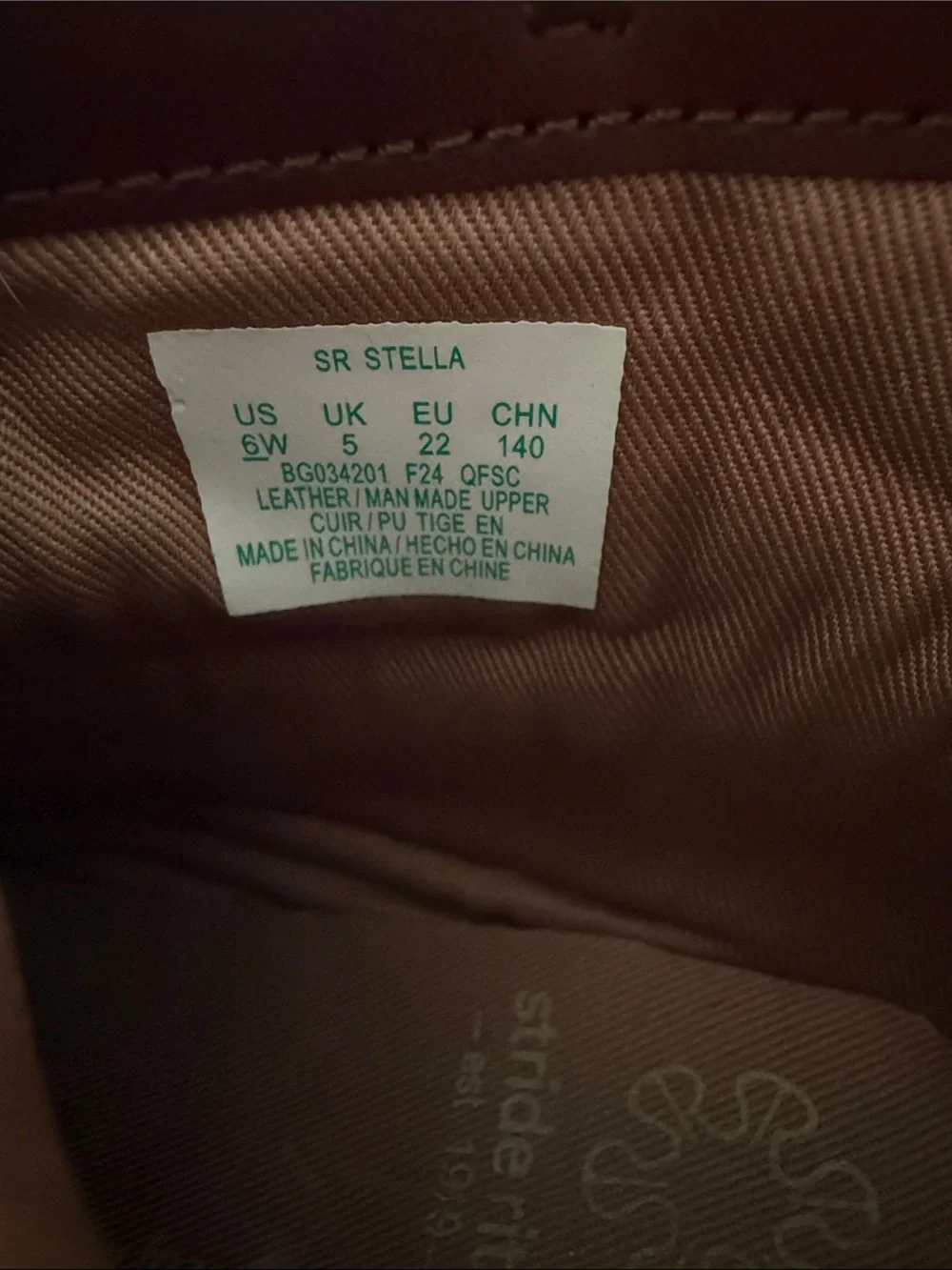 Stride Rite Tan Leather Ankle Boots